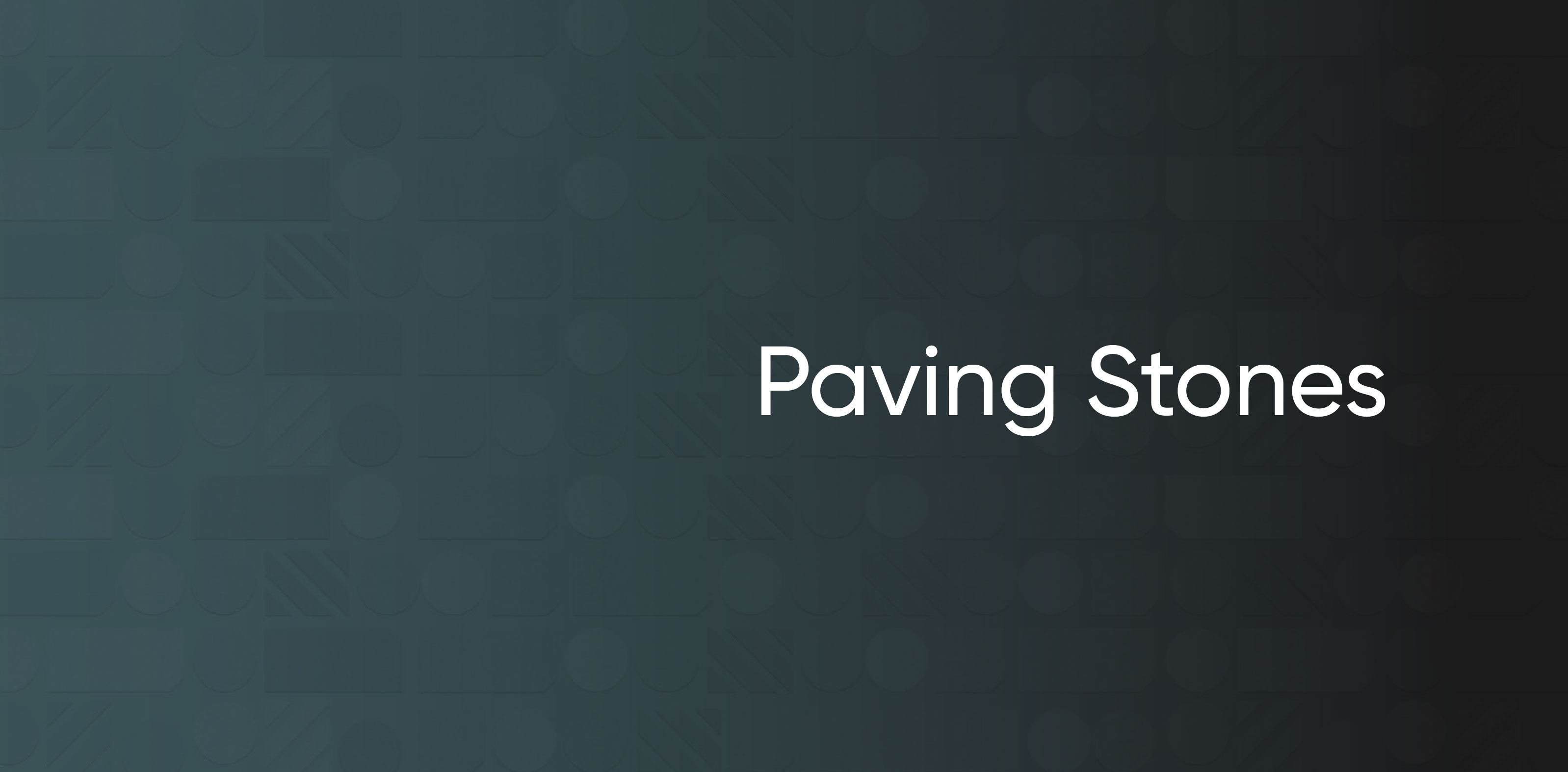 Paving Stones
